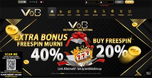 VOBBET – PROMO BONUS FREESPIN 40% DAN BUY FREESPIN 20% (PRAGMATIC)